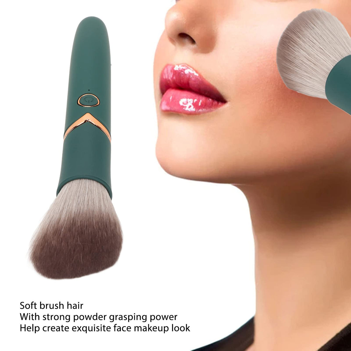 FILFEEL electric makeup brush operates quietly for peaceful mornings.
