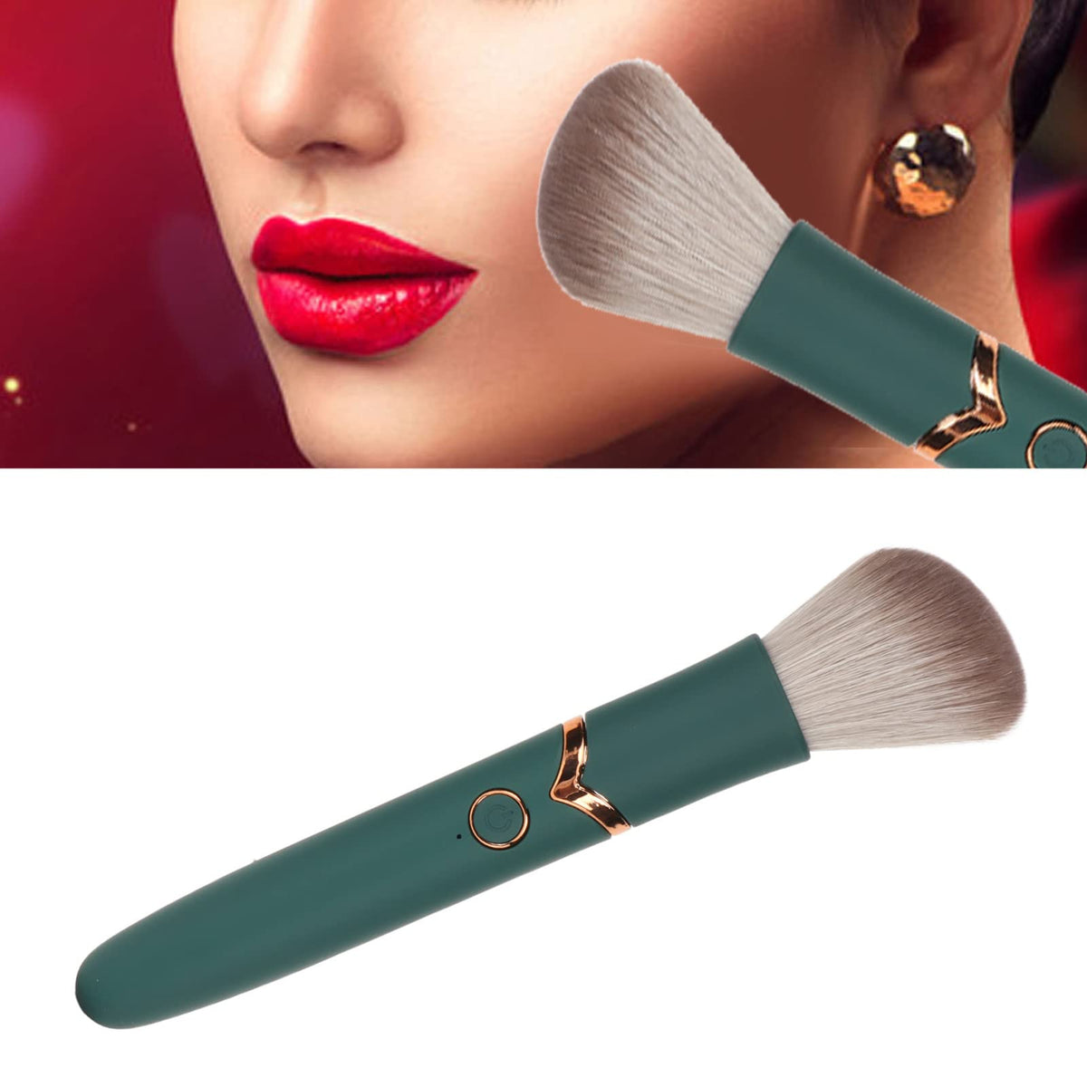 FILFEEL electric makeup brush is washable for easy cleaning and reuse.