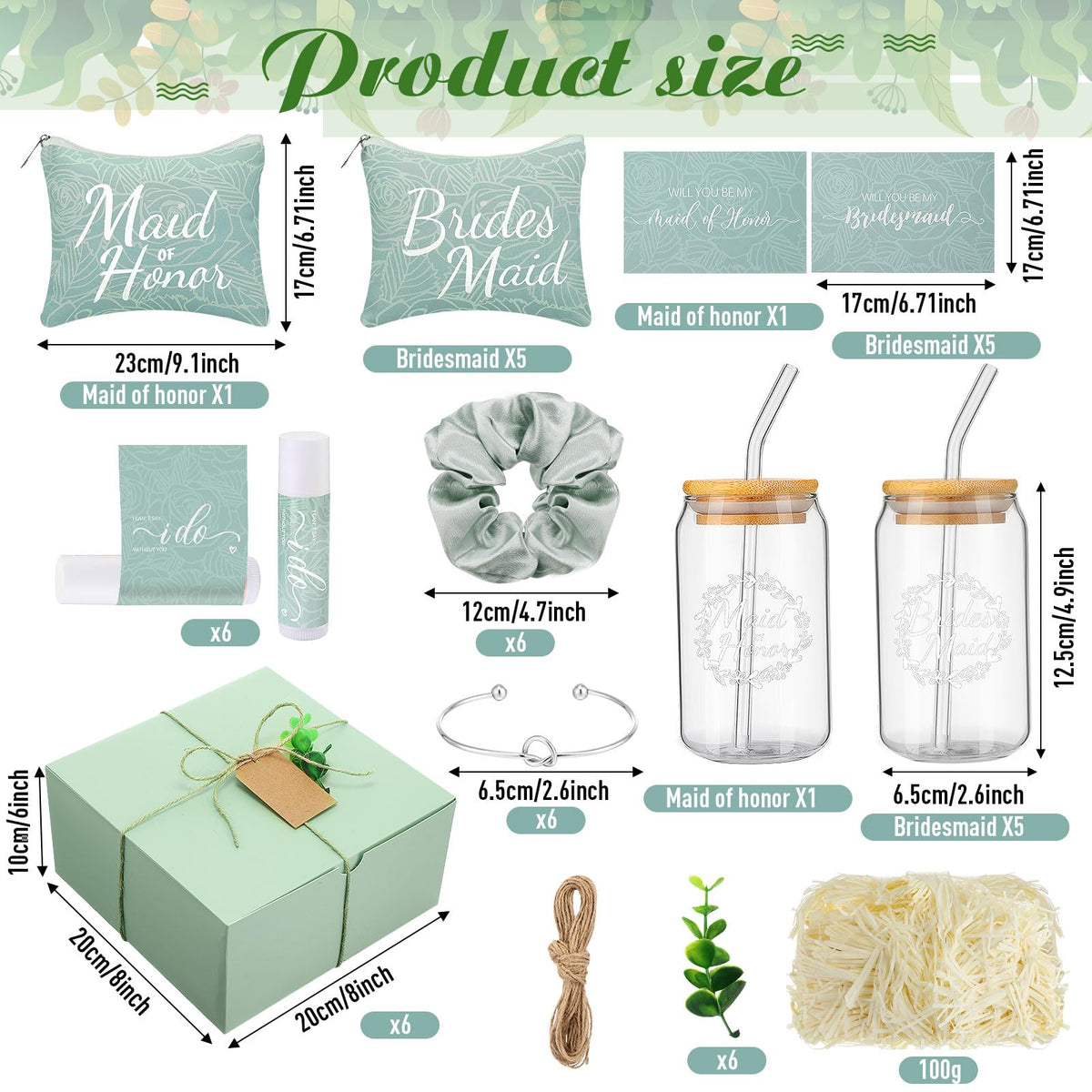FillTouch glass cup for toasts and bridesmaid keepsakes