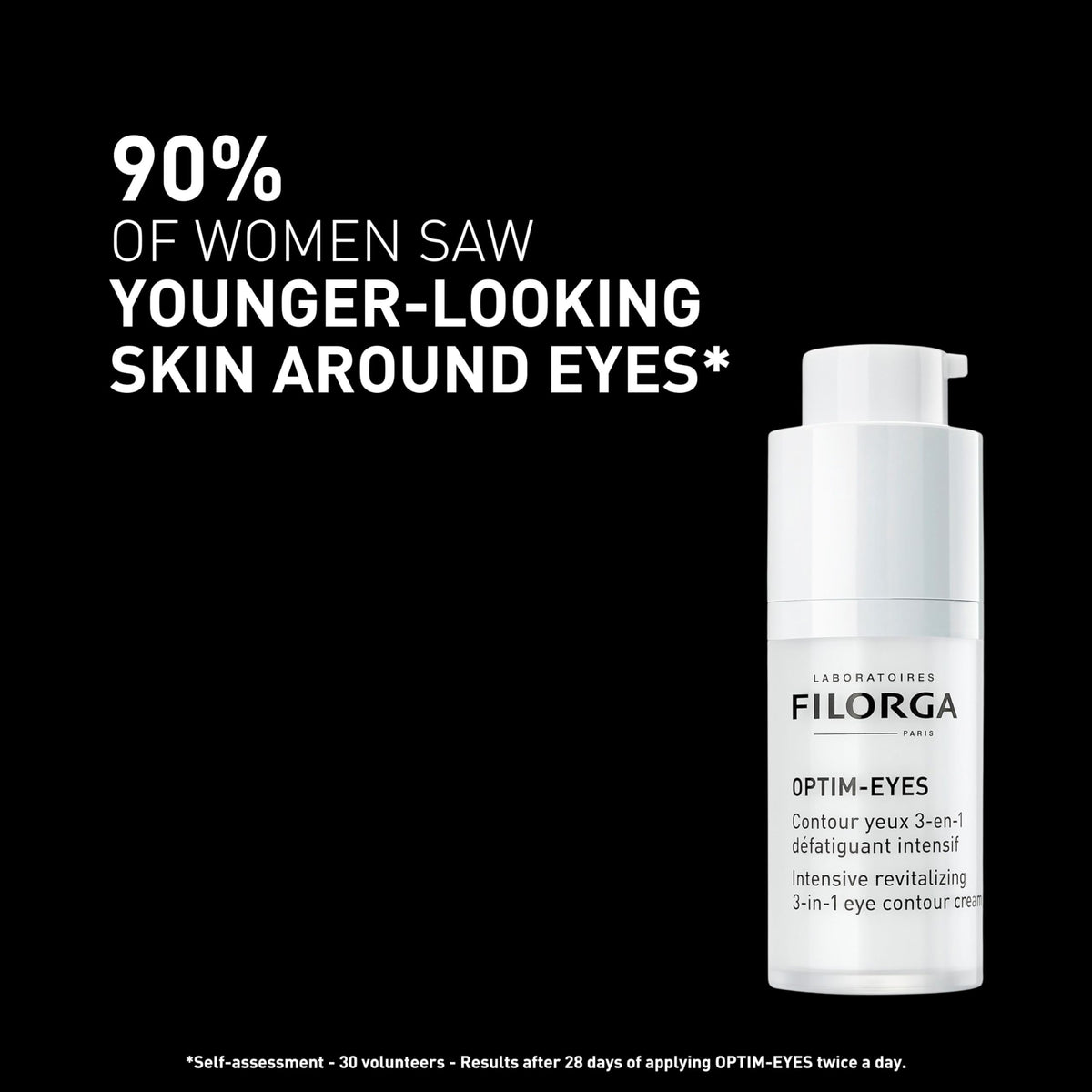 Chilled Optim-Eyes tube for extra cooling and refreshed appearance.