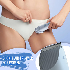 FIMOSON bikini trimmer IPX7 waterproof design for easy cleaning