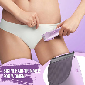FIMOSON trimmer being charged via USB for up to 90 minutes of use.