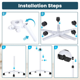 Findabetter hooded hair dryer on wheels moves easily during sessions.