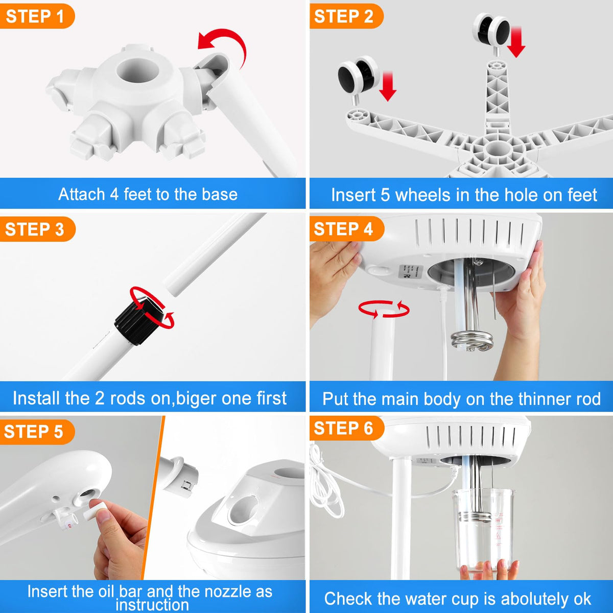 Findabetter time setting from 5 to 30 minutes allows tailored steaming.