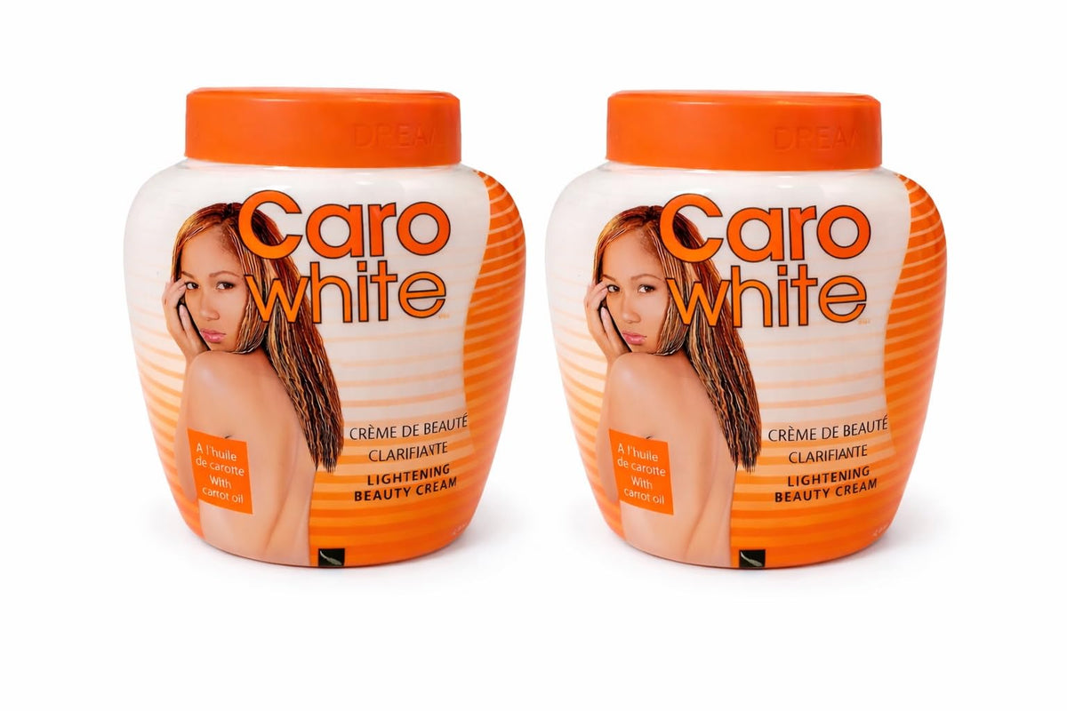 Fine Goods Caro White Cream bottle ready for daily moisturization