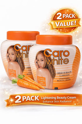 Close-up of Caro White Cream texture signaling creamy absorption