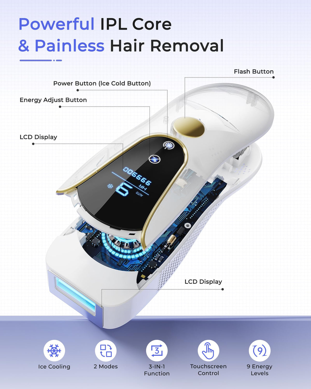 Finequin Air 15 plug in design for easy at home use.
