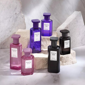 Fine'ry Jasmine Amber mist on pulse points for lasting scent.