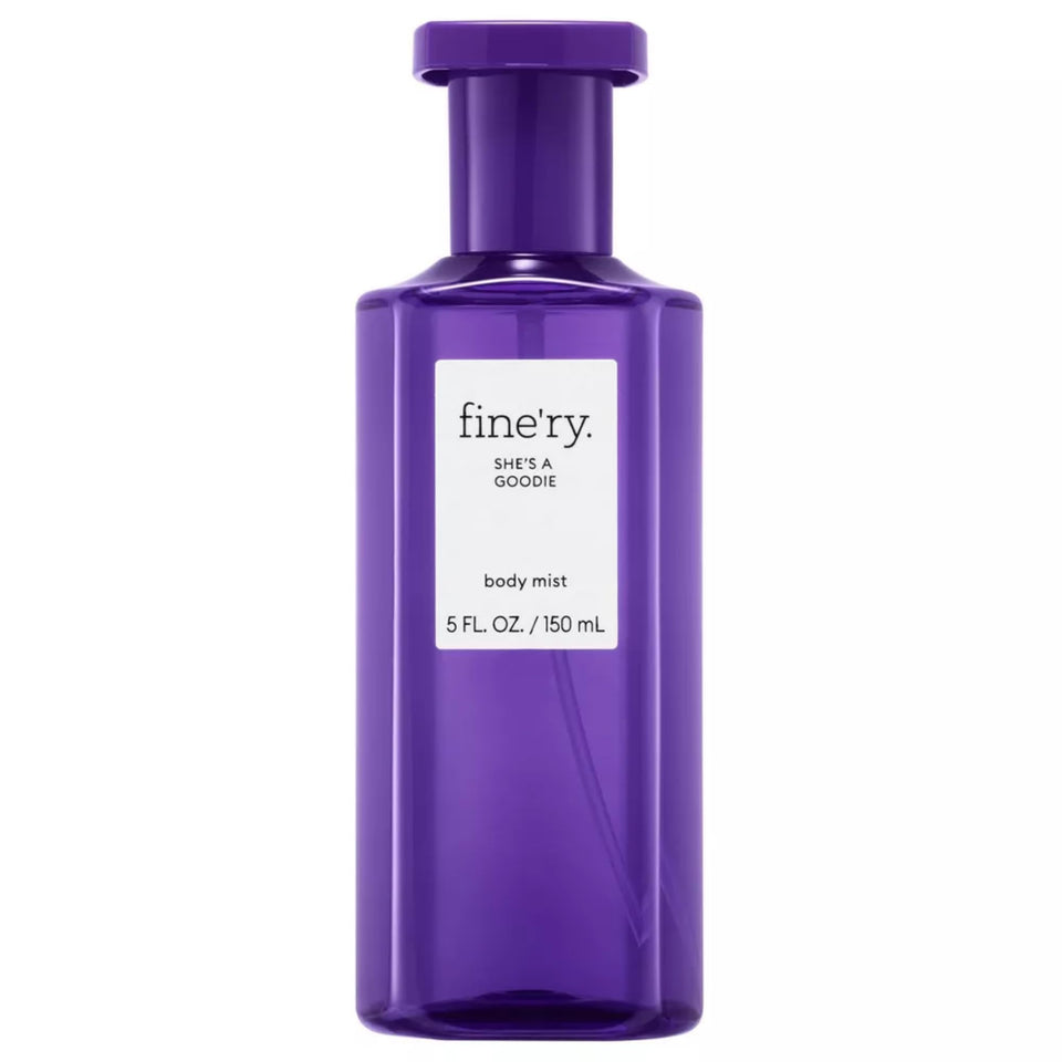 Fine'ry plum-gardenia-tuberose bottle for a luxurious, long-lasting floral scent.