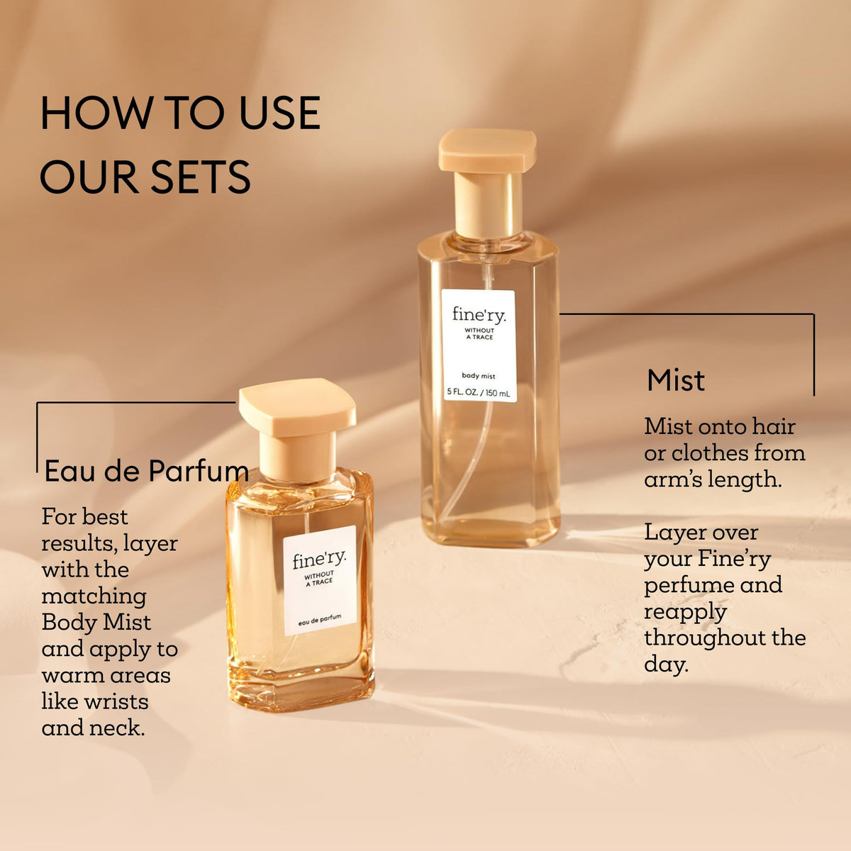 Warm cedarwood base note from Fine'ry Without A Trace adds depth.