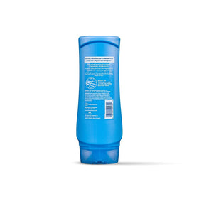 Finesse moisturizing conditioner 13oz pack bottle closeup shows smooth application.