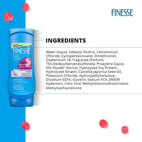 Finesse conditioner 13oz pack product shot emphasizes moisture and manageability.