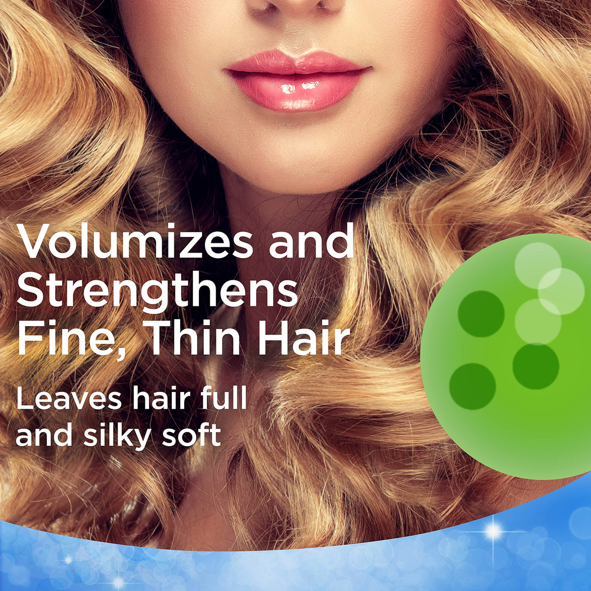Close-up of lather from Finesse Volumize + Strengthen shampoo.