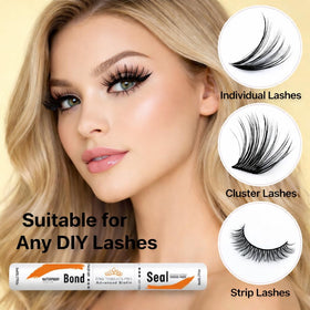 Fine Threads Pro gentle latex-free formula ideal for sensitive eyes.