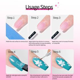 Finger Secret UV/LED lamp curing nails for quick set