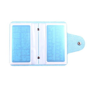 FingerAngel nail art case keeps plates organized for on-the-go manicures