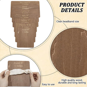 Fingerinspire bow-making tool supports DIY enthusiasts with reliable size references.
