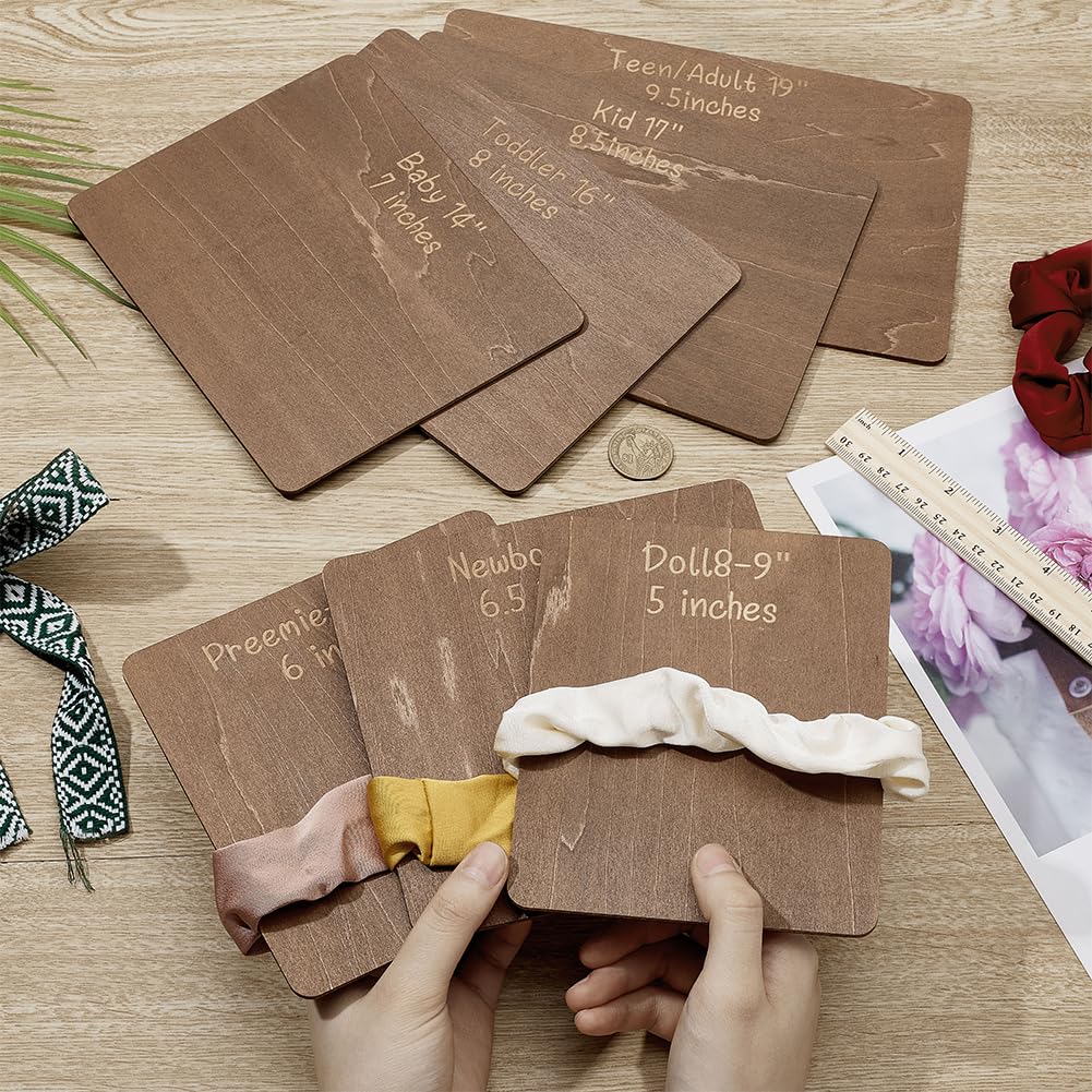 Fingerinspire rectangular headband measuring template helps set exact dimensions quickly.