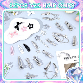 Fingertip WD pink barrette close-up with non-slip grip for all-day wear.