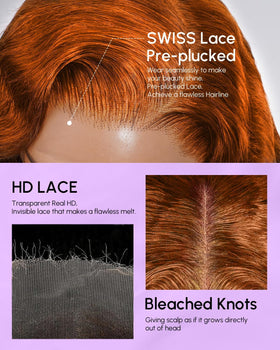 Finsa pre-plucked baby hair wig offers realistic hairline