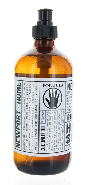 FineVine coconut oil infused soap formula nourishes skin after washing.