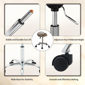 FIRAVOE heavy-duty 300 lbs capacity ensures stable, wobble-free operation.
