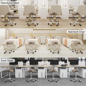 FIRAVOE height range 18-26 inches compatible with standard workstations.