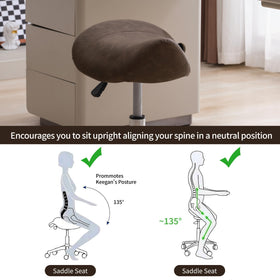 FIRAVOE stool ideal for professionals like stylists and dentists.