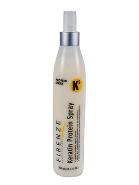 Firenze Professional Keratin KS bottle application on ends for smoother hair