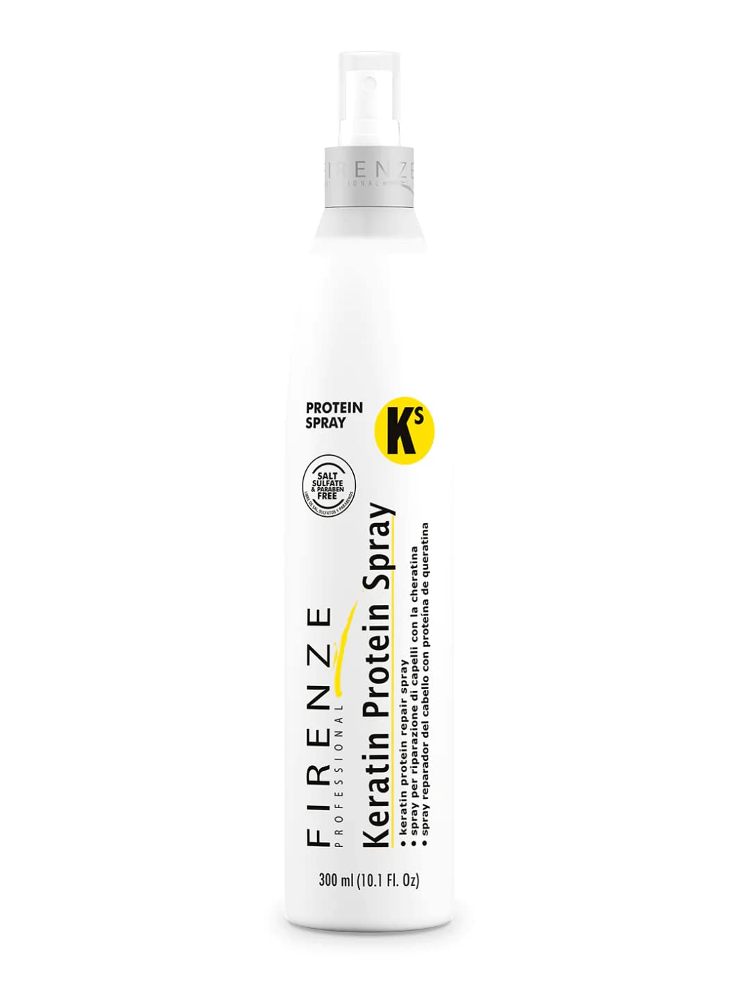 Firenze Professional Keratin KS bottle pour for nourished, strengthened strands