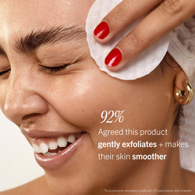 First Aid Beauty Brighten Glow Pad can be used on face, neck, and décolleté.