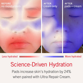 First Aid Beauty pillow pad provides instant cooling to calm irritated skin