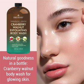 First Botany body wash lather closeup highlighting gentle cleansing