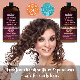 First Botany Curl Volume Set box view highlighting natural ingredients and packaging