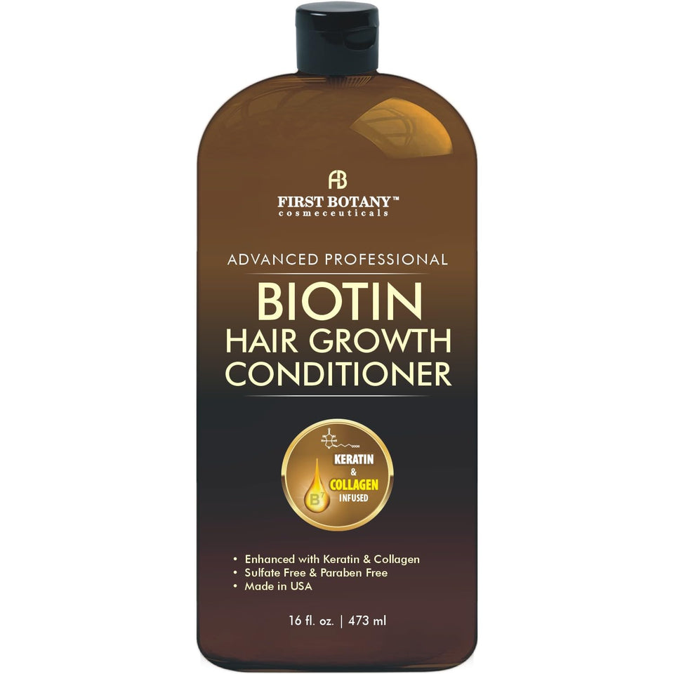 First Botany Hair Regrowth Conditioner bottle displaying packaging for daily hydration