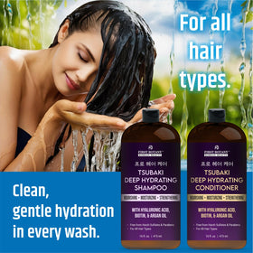 First Botany hair after use shows silky shine and easy manageability.