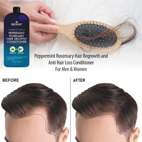 Shower rinse scene of First Botany conditioner leaving scalp hydrated