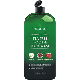 First Botany Tea Tree Body Wash bottle delivers a refreshing cleanse for daily use.