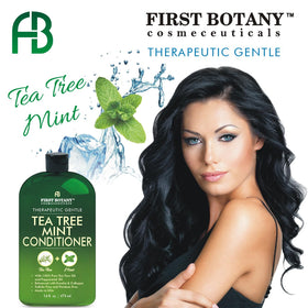First Botany Tea Tree Oil Conditioner texture closeup showing creamy feel