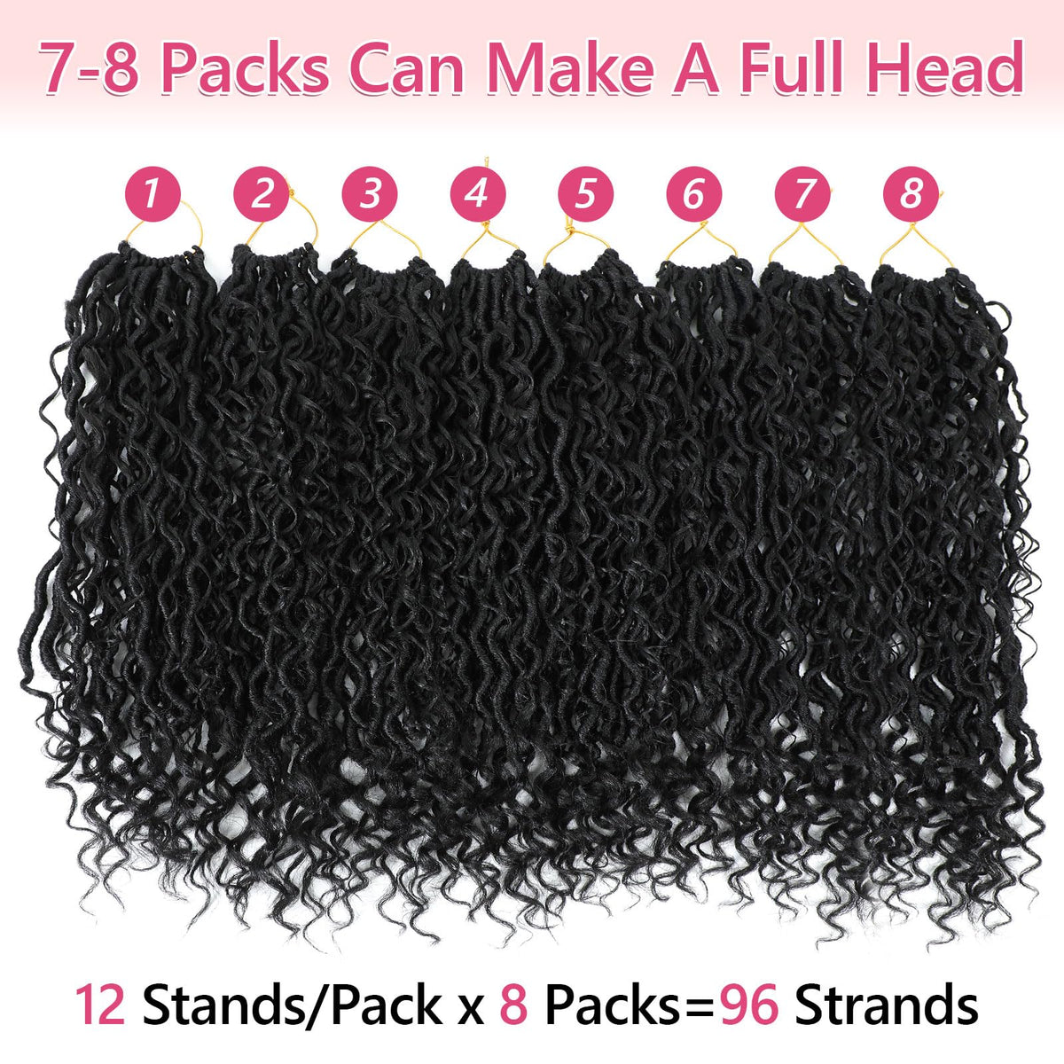 FIRSTCYH HAIR daily wear comfort locs with breathable fibers and style.