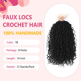 FIRSTCYH HAIR full-head boho locs for a vibrant, ready-to-wear look.