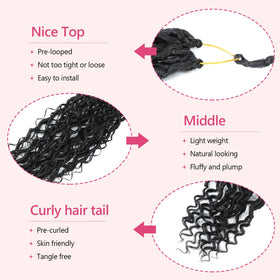 FIRSTCYH HAIR handmade lightweight locs for natural movement and comfort.