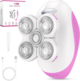 Fishcovers women's electric razor for close shave on legs and underarms.