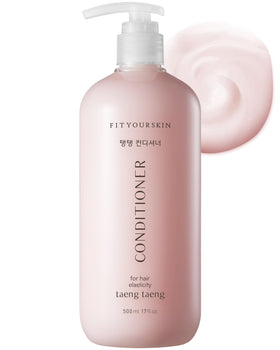 FIT YOUR SKIN Taeng Taeng elasticity conditioner bottle highlights lift for fine hair