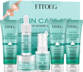 FITOEG teen skincare kit cleanser bottle for gentle daily cleansing