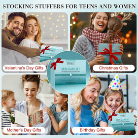 FITOEG greeting card included with skincare gift for a personal touch