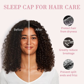 Fittia satin bonnet is easy to clean and durable for daily use
