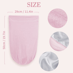 Fittia long-hair gift-ready bonnet displayed in gift-ready packaging