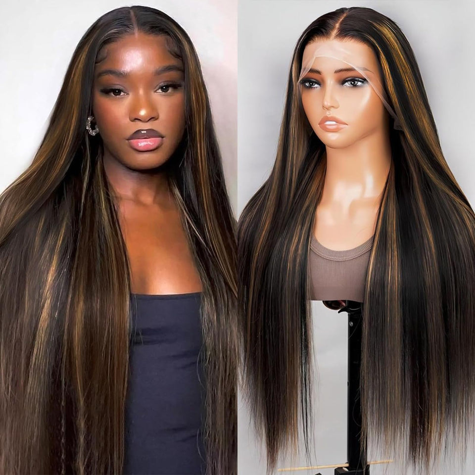 Fiumer ombre lace front wig in honey blonde for natural ombre glow