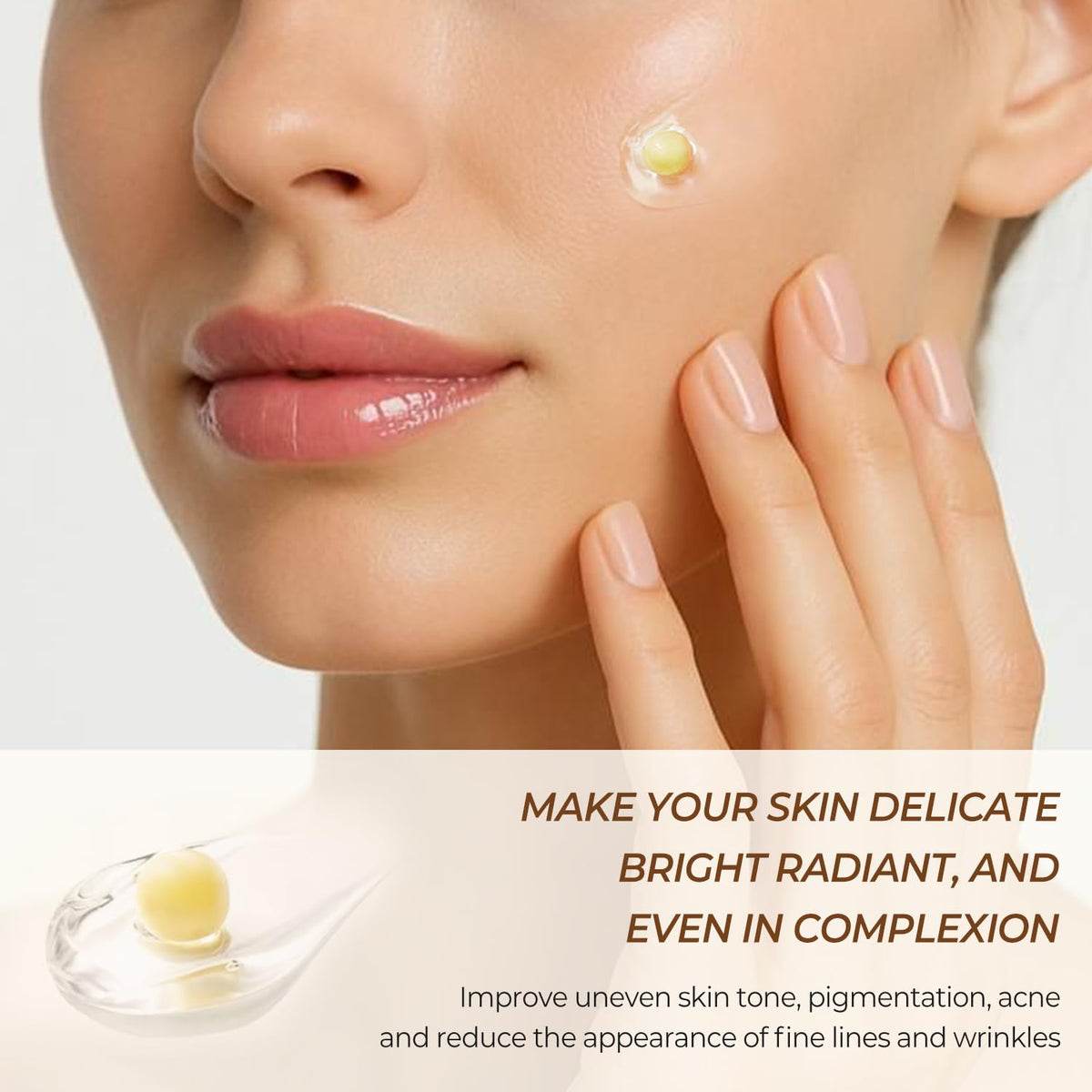 FIUMOT Even tone skin result may brighten complexion over time